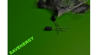 Набір 12 алюмінієвих електролітичних конденсатор (10399)