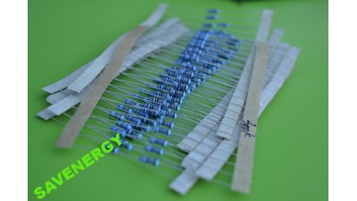 Набір резисторів 600 опорів 0.25W 30 номіналів по 20 штук (10416)