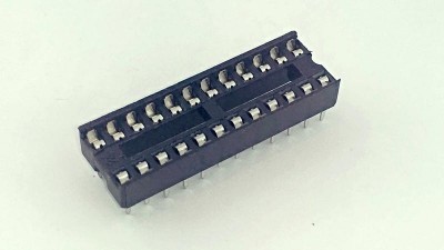 Панелька для мікросхем IC гніздо dip-24pin (10419)