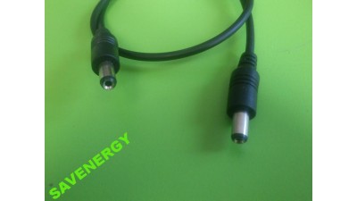 Кабель перехідник тато - тато DC 5.5 х 2.1 mm (10436)