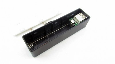 Power Bank Портативна Зарядка 1*18650 чорний (10445)