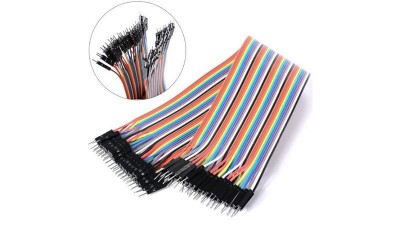 З`єднувальні провідники джампери Dupont тато-тато 10см Arduino (10463)