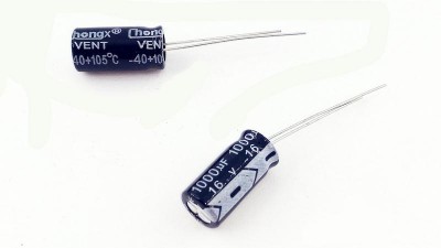 Конденсатор електролітичний 1000uF 16V (10518)