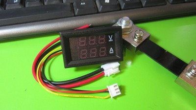 Амперметр вольтметр 100 А в комплекті з шунтом (10520)