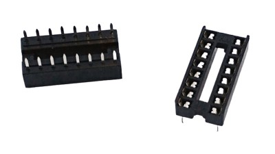 Панелька для мікросхем IC гніздо dip-16pin (10528)
