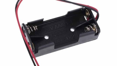 Батарейний відсік бокс кейс тримач2xAAA (10536)