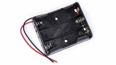 Батарейний відсік бокс кейс тримач3xАА (10537)