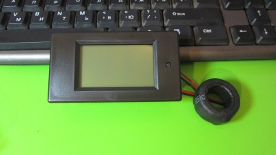 Лічильник електрики ватметр AC 80-260V 100A PEACEFAIR PZEM-061 з шунтом (10540)