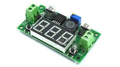 DC понижуючий з вольтметром 3A LM2596 (10541)