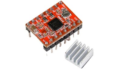 Драйвер крокового двигуна A4988 для 3D принтера (10554)