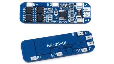 Контролер заряду розряду 3х Li-Ion 18650 12.6V10A (10556)