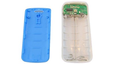 Power Bank Портативна Зарядка 2*18650 Ліхтарик (10561)