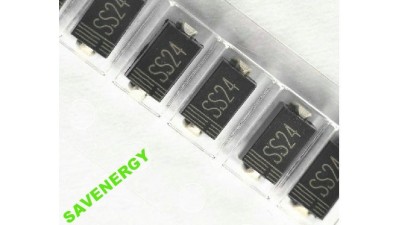 Діод Шотткі SS24 2А 40В SMD DO-214AA 10шт (10596)