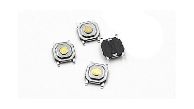 Мініатюрна тактова кнопка TS44H 4*4*1.5 SMD (10600)