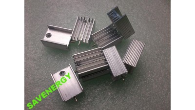 Радіатор алюмінієвий 21х15х10мм TO-220 (10601)