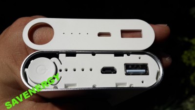 Корпус Power Bank портативна зарядка 8*18650 5V 2A micro USB  (10628)