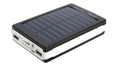 Power Bank 5*18650 2.1A ліхтар сонячна батарея 13000mAh (10632)