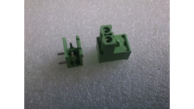 Крива клема роз'єм 2EDG 300V 20A 5.08 2pin (10648)