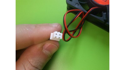 Вентилятор пластик 12V 0.2A 2.4W 6*6*2см 6020 (10671)