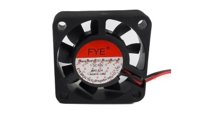 Вентилятор пластик 12V 0.1A 1.2W 5*5*1.1см 5010 (10672)