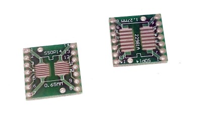 Панелька мікросхем перехідник SOP14 SSOP14 TSOP14 (10712)