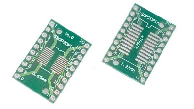 Панелька мікросхем перехідник SOP20 SSOP20 TSOP20 (10714)