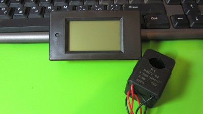 Лічильник електроенергії ватметр AC 80-260V 100A SPLIT-CT PEACEFAIR PZEM-061 з шунтом (10730)