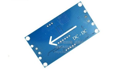 Понижуючий DC-DC перетворювач LM2596 з вольтметром 4.5–40V до 1.5–35V (10777)