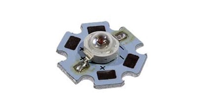 LED світлодіод 3W 440nm 40Lm фіолетовий (10849)