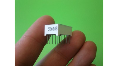 Індикатор 5161AH із загальним катодом червоний Arduino (10899)