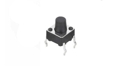 Кнопка мікровимикач 4 контакту 6х6х5мм (10905)