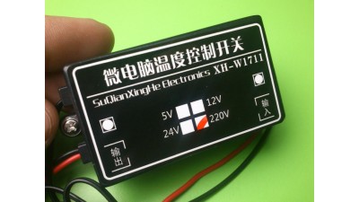 Терморегулятор термостат реле AC220V XH-W1711 10A (10916)