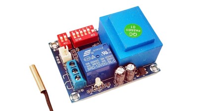 Терморегулятор термостат 220V XH-W1705 10A (10919)