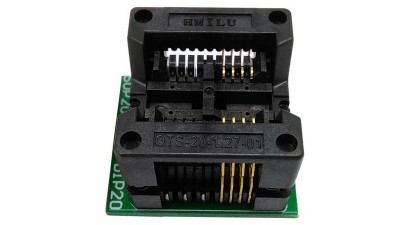 Адаптер програмування SOP8 SOIC8 DIP8 OTS20 (10935)