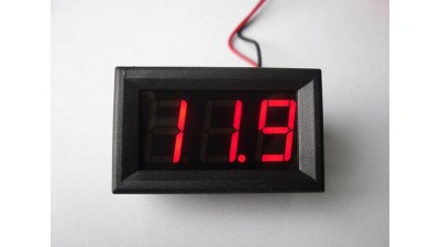 Цифровий вольтметр постійного струму DC 4.5-120V (10938)