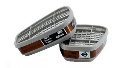 Фільтр вугільний 3М 6001 від органічних парів 2шт (10952)