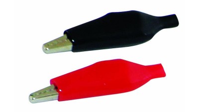 Конектор крокодил зажим щуп 2шт (10978)