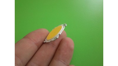 LED світлодіод радіатор COB 5W 15-18V 260mA 3500K (11016)