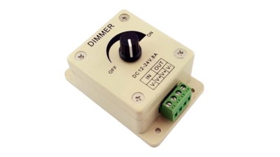 LED димер регулятор світлодіодів 24-12V 8A (11021)