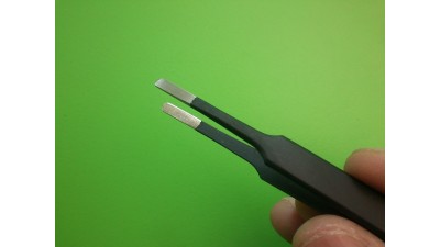 Сталевий антистатический пінцет ESD-13 VETUS (11026)