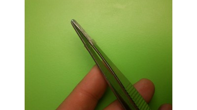 Пінцет нержавіюча сталь 16 см (11050)