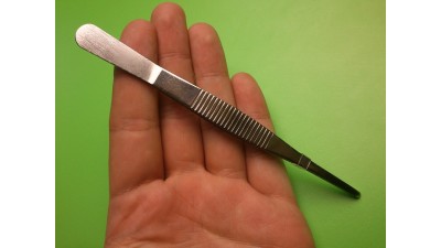 Пінцет нержавіюча сталь 14 см (11051)