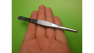 Пінцет нержавіюча сталь 12.5 см (11052)