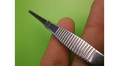 Пінцет нержавіюча сталь 12.5 см (11052)