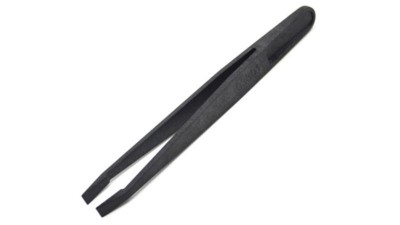 Пластиковий антистатичний гострий пінцет 93301 (11062)