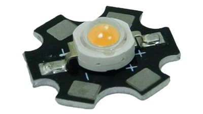 LED світлодіод для рослин радіатор 3W 840nm 80Lm (11137)