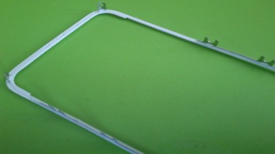 Рамка дисплея екрана для iPhone 4 / 4S біла (11220)