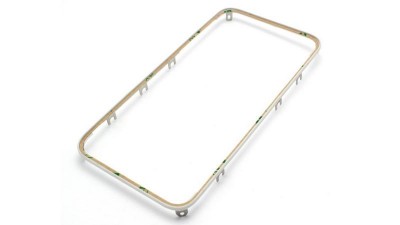 Рамка дисплея екрана для iPhone 4 / 4S біла (11220)