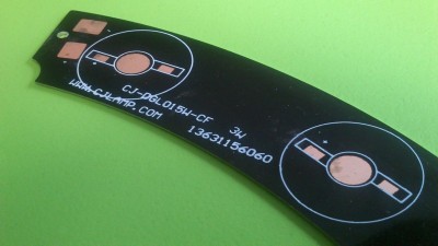 LED радіатор світлодіод алюміній 3 діодів 145x25мм (11230)