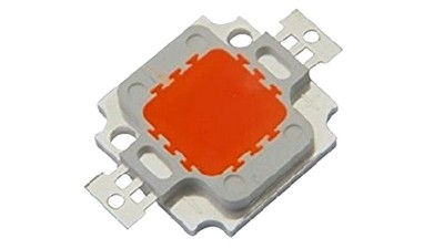 LED світлодіод для рослин 10W 840nm 500Lm 9-11V (11257)